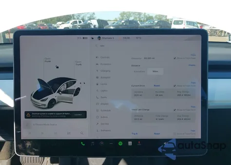 2021 Tesla Model 3 Standard Range Plus Rear-Wheel Drive из США, поврежденный, VIN 5YJ3E1EA9MF851839